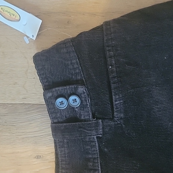 NWT Talbots Black Cordhoury pants size 12 - Picture 3 of 7